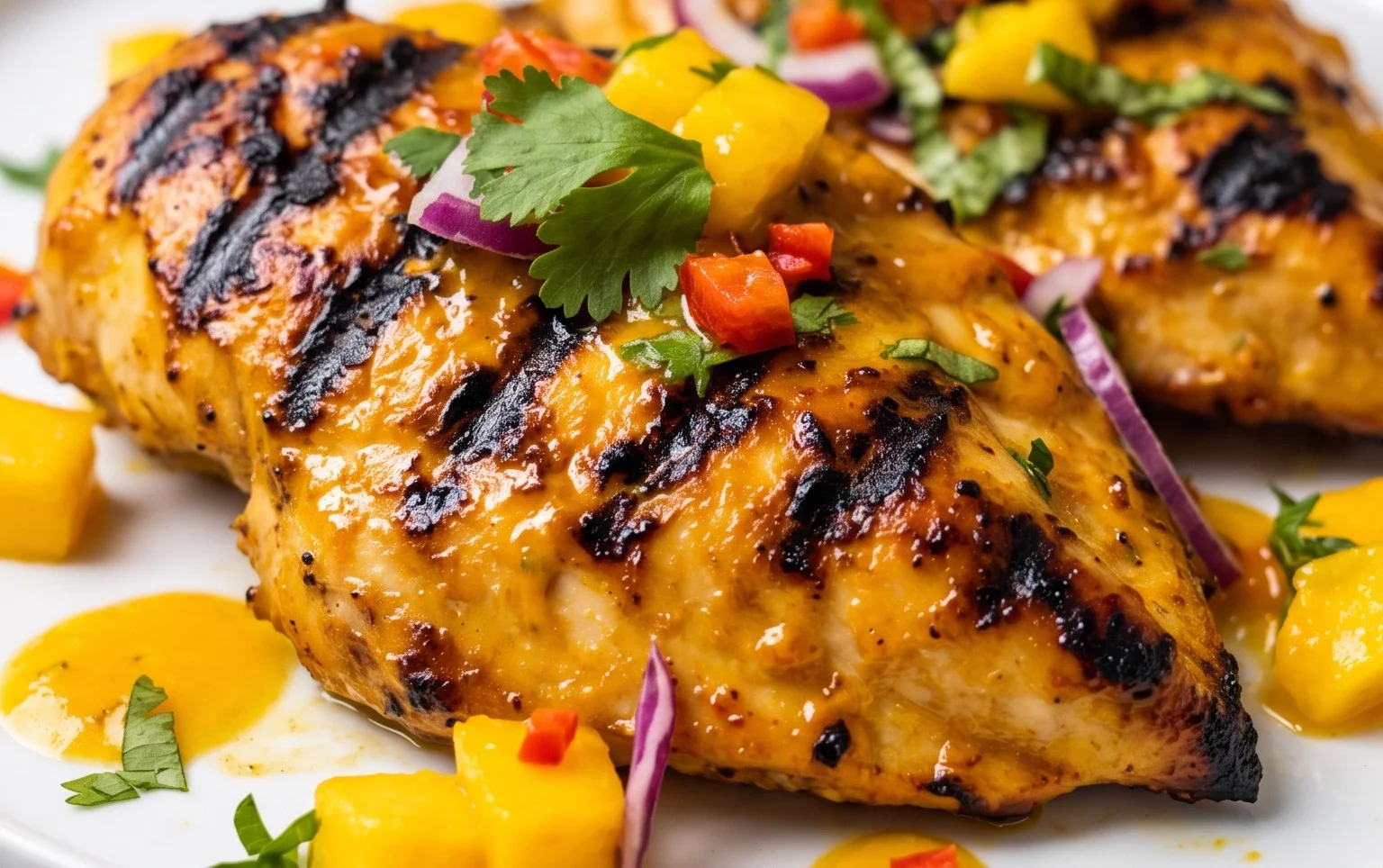 Grilled Mango Chicken